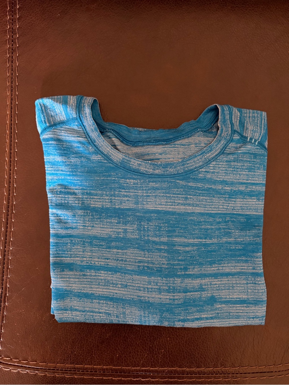 Lululemon Blue Metal Vent Short Sleeve Performance Shirt, Men’s Size XL